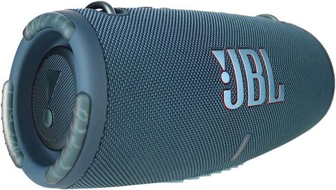 JBL Xtreme 3 مكبر صوت بلوتوث المحمول ، IP67 مقاوم للماء ، 15 ساعة وقت (أزرق) (JBLXTREME3BLAM) + كابل AUX + كابل USB-C + كابل ميكروفيات in Kuwait