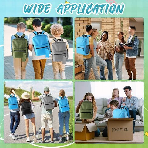 Silkfly 12 Pcs School Backpacks for Kids with 12 Zipper Pencil Pouch Lightweight Bookbags Bulk Classic Pencil Case School Supplies in Saudi Arabia