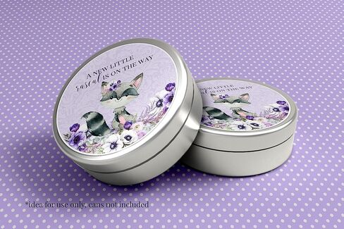ملصقات استحمام للأطفال من Little Deer Woodland تحت عنوان Baby Sprinkle للفتيات، ملصقات شكرًا لك، ملصقات دائرية مقاس 40 2 بوصة من AmandaCreation، رائعة لمفضلات الحفلات، وأختام المغلفات وحقائب الهدايا الجيدة in Kuwait