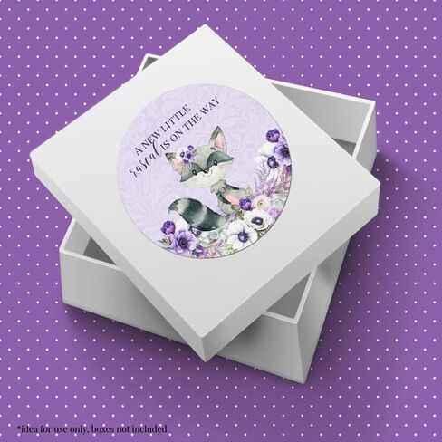 ملصقات استحمام للأطفال من Little Deer Woodland تحت عنوان Baby Sprinkle للفتيات، ملصقات شكرًا لك، ملصقات دائرية مقاس 40 2 بوصة من AmandaCreation، رائعة لمفضلات الحفلات، وأختام المغلفات وحقائب الهدايا الجيدة in Kuwait