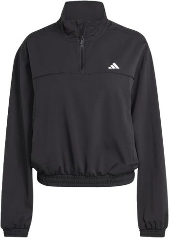 adidas Women's Aeroready Training Essentials Woven Quarter-Zip in Saudi Arabia