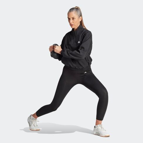 adidas Women's Aeroready Training Essentials Woven Quarter-Zip in Saudi Arabia