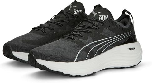 PUMA Foreverrun Nitro Knit Alpine Snow/Warm White 10 B (M) in Saudi Arabia