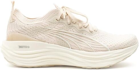 PUMA Foreverrun Nitro Knit Alpine Snow/Warm White 10 B (M) in Saudi Arabia