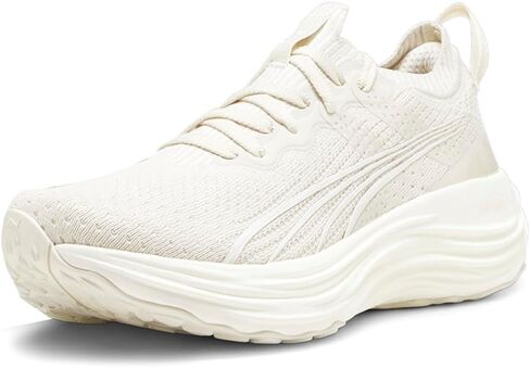 PUMA Foreverrun Nitro Knit Alpine Snow/Warm White 10 B (M) in Saudi Arabia