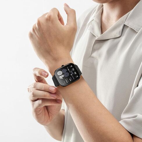 نايلون مغناطيسي مقاس 22 مم متوافق مع Amazfit Bip 6/Amazfit Bip 5 Watch Band ، Platic Soft Sport Brishband Presentize for Amazfit GTR 4/3 in Kuwait