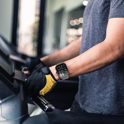 22mm Magnetic Stretchy Nylon Compatible with Amazfit Bip 6/Amazfit Bip 5 Watch Band, Elastic Soft Sport Strap Wristband Replacement for Amazfit GTR 4/3 Pro/3/2/2e/47mm Men Women in Kuwait