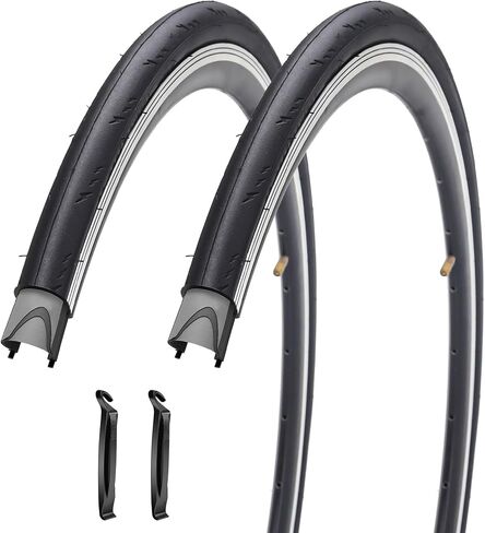 2 Pack 700x28C Bike Tire 700C 60 TPI Foldable Repalcement Bicycle Tires for Road Bicycle in Saudi Arabia