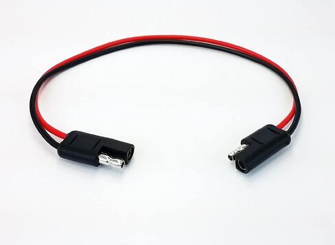 5 Pieces 12 Gauge 12" Quick Disconnect Power Cable Wire Harness in Saudi Arabia