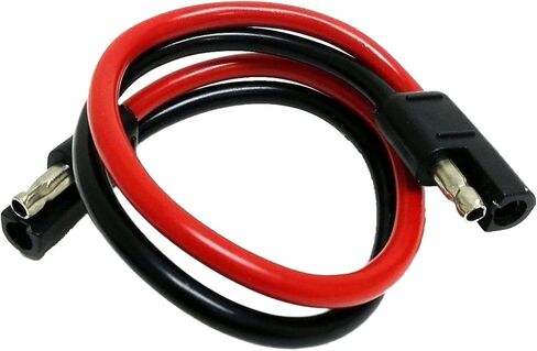 5 Pieces 12 Gauge 12" Quick Disconnect Power Cable Wire Harness in Saudi Arabia
