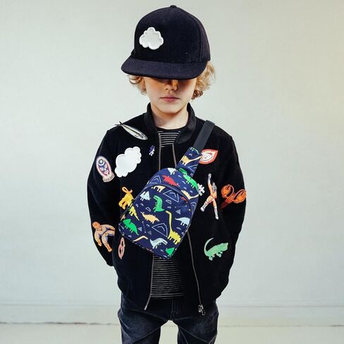 CAMTOP Crossbody Bag Kids Sling Bag Shoulder Bag Chest Pack Small Cartoon Backpack Boys Travel 3-8 Years Old in Kuwait