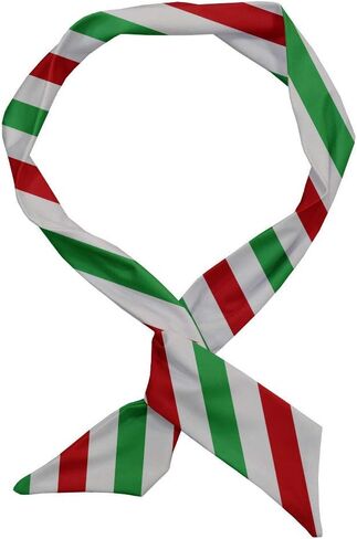 عصابات رأس شيمر آنا شاين لعطلة عيد الميلاد (عصابة رأس على شكل قصب حلوى مخططة باللونين الأحمر والأبيض وربطة عنق) in Kuwait