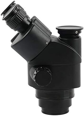 Simul Focal 3.5-90X Continuous Zoom Trinocular Stereo Microscope Head WF10X-20 Eyepiece Rubber Eye-Guards (Color : 7 45X(100mm)) (7 45x(100mm)) in Kuwait