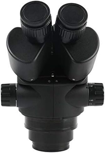 Simul Focal 3.5-90X Continuous Zoom Trinocular Stereo Microscope Head WF10X-20 Eyepiece Rubber Eye-Guards (Color : 7 45X(100mm)) (7 45x(100mm)) in Kuwait