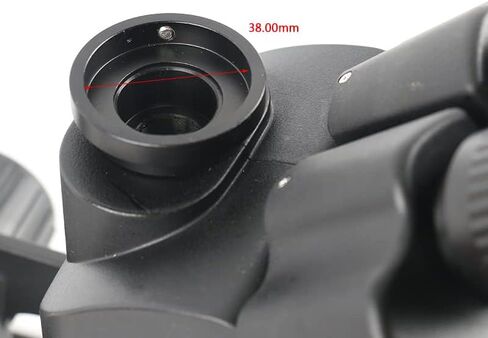 Simul Focal 3.5-90X Continuous Zoom Trinocular Stereo Microscope Head WF10X-20 Eyepiece Rubber Eye-Guards (Color : 7 45X(100mm)) (7 45x(100mm)) in Kuwait