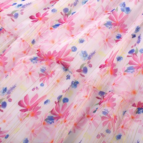 GRACE KARIN 2024 Girls Spring Dresses Girls Sleeveless Summer Floral A-line Dress Green Flower 6Y in Saudi Arabia