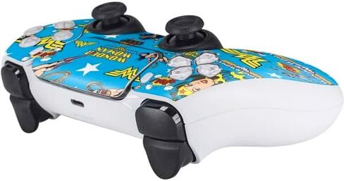 ألعاب Skinit Scenit Maming Skin متوافقة مع وحدة التحكم PS5 - مرخص رسميًا DC Comics Wonder Woman Action تصميم نمط in Saudi Arabia