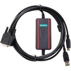 Suitable PLC Programming Cable AB MicroLogix1000/1200/1400/1500 Series PLC Cable USB-1761-1747-CP3