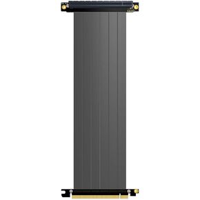 ADT-LINK PCI-E X16 to 16X 3.0 Male to Female Riser Extension Cable Graphics Card Computer Chassis PCI Express Extender Ribbon 128G/Bps (R33SL 30CM)