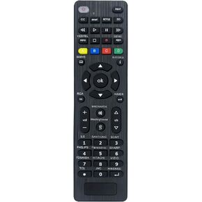 Universal Remote Control for LG, TCL & 20+ TV Brands | Multi-Brand Smart TV Replacement with Simple Setup | Compatible with 4K/HDTV/LED/OLED TVs