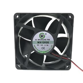 for WX12038 DC24V 0.3A 12CM 12038 Inverter Cooling Fan