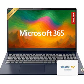 Lenovo New IdeaPad 15.6 بوصة كمبيوتر محمول • عودة إلى المدرسة المحدودة مع Microsoft 365 • ذاكرة الوصول العشوائي 12 جيجابايت • 512 جيجابايت SSD • وحدة المعالجة المركزية Dual-Core Dual
