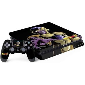 Skinit Decal Gaming Skin Compatible with PS4 Slim Bundle - Officially Licensed Dragon Ball Super Goku Vegeta Super Ball Design