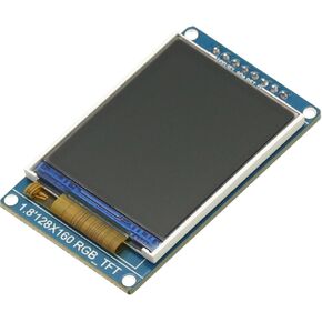 1.8 بوصة اللون الكامل 128x160 SPI COLLE COLL TFT LCD MODELS ST7735S 3.3V استبدال OLED POWER