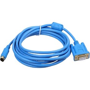 OP320-FX for MD204L OP320 OP320-A TG TH Touch Panel HMI Connect FX Series PLC Programming Cable MD204-FX(White Colour,2M)