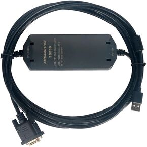 S7-200 PLC Programming Cable Industry Grade 3DB30 USB PPI Support Smart ST SR 700/1000 TP177A HMI Touch Panel(Gold-Plated Isolated)