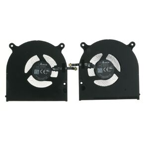 Replacement Part CPU+GPU Cooling Fan for Dell XPS 16 9640 F966V 06P46H NS75C41-23D01 023.100VQ.0001 8GVMH 0JTNN3 NS75C42-23D02 023.100VR.0001