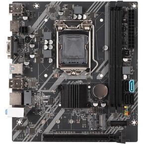 GOWENIC DDR3 Motherboard, B75 LGA1155 Printed Circuit Board Dual Channel DDR3 PCIe X16 SATA3.0 DDR3 4 USB2.0 2 USB3.0 3 Phase Power LGA 1151 Motherboard, Computer Mainboard for Computer PC