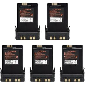 (5PCS) PMNN4547 Battery PMNN4486 PMNN4504A 3100 mAh [Upgraded] for Motorola APX6000 APX7000 APX8000 SRX2200 APX6000XE APX8000XE H98UCH9PW7AN Battery