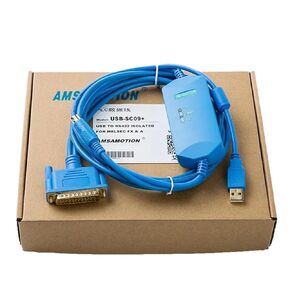 USB-SC09 Suitable FX/A Series FTDI Type PLC Programming Cable Download Line(Isolation Type)