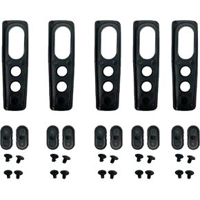 5-Pack Lever PTT & Rubber Buttons for RDU2020/RDM2070D/RDV2080D | Emergency Radio Repair Kit | Fixes Broken Push-to-Talk Switches | CP110/XTN Series Compatible