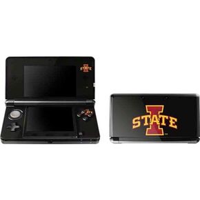 Skinit Decal Gaming Skin Compatible with 3DS (2011) - Officially Licensed College Iowa State Black Design