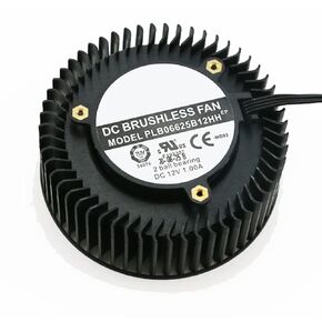 12V 1.00A 66x25mm Cooling Fan, Desktop, Server Compatible