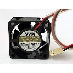 for AVC F4020B12H DC12V 0.17A 4CM Cooling Fan