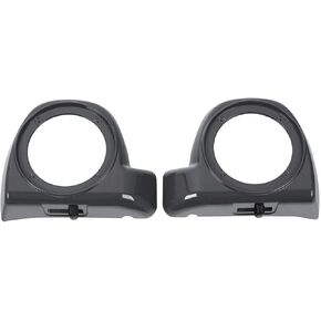 TCMT 6.5" Speaker Pods Boxes Lower Vented Fairing Fits For Harley Touring CVO Street Glide Road Glide Electra Glide Road King 2014-2023
