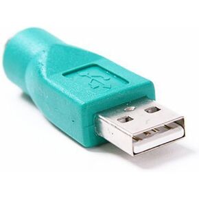 لوحات مفاتيح المحول إلى محول USB USB ذكر إلى لوحات مفاتيح محول محول USB لتوصيل لوحات المفاتيح الماوس على الكمبيوتر المحمول