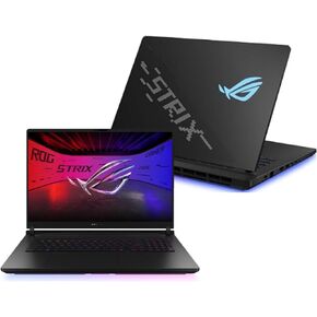 EXCaliberPC [2025] ASUS ROG Strix Scar 18 G835LW-XS97 (Intel Core Ultra 9 275HX, 64GB DDR5 RAM, 2TB NVMe SSD, NVIDIA GeForce RTX 5080, 18" 240Hz Mini LED, Windows 11 Pro) Gaming Laptop