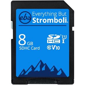 Everything But Stromboli Memory Card 16GB SDHC for Canon Camcorder Vixia HF G50, HF W10, HF G60, HF R800, HF R80 Class 10 UHS-1 U1 V10 Video Speed C10