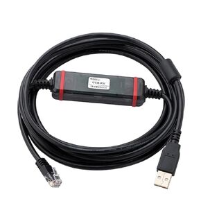 USB-KV+ Suitable forKV Series PLC KV1000 Data Programming Cable Download Line RJ45(FTDI Type)