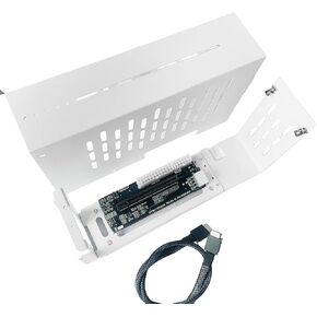 JMT M.2 M-Key to PCIE 4.0X4 SFF 8611 External Graphics Card Stand Bracket Compatible with Oculink/M.2 NVMe Laptop eGPU GDP NUC (Dock-OC5)