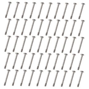 DOITOOL 50pcs Pc Case Cooling Fan Screws Long Computer Case Fan Mount Screws Round Head for Pc
