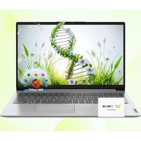 Lenovo Idea Premium Series 15.6 بوصة كمبيوتر محمول • Intel Core CPU • 1 سنة Office 365 W/ 1TB التخزين السحابي • ذاكرة وصول عشوائي 12 جيجابايت • 640 جيجابايت SSD • Wi-Fi 6 • Windows 11 • W/ Wowpc Bundle