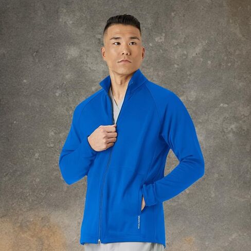 WonderWink Men's Fleece Full-Zip Jacket in Saudi Arabia