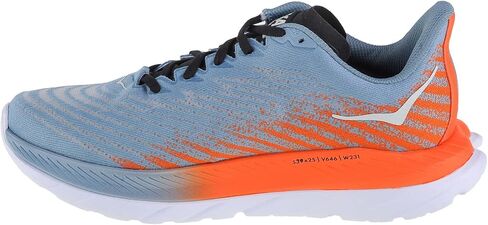 HOKA ONE ONE Mach 5 Mens Shoes Size 9, Color: White/Blue Glass in Saudi Arabia