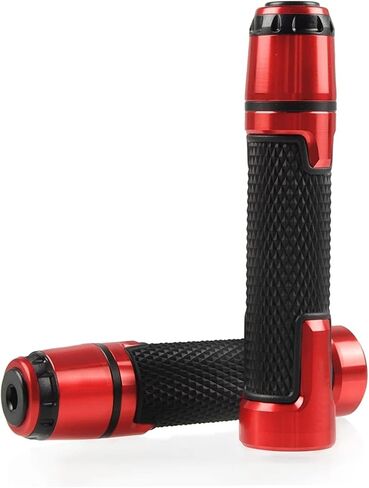 Universal 7/8" 22mm Motorcycle Handlebar Grips for Kawasaki Ninja250 650 Z400 Z650 Z800 Z900 Z1000 ZX6R ZX10R 250R 300R in Kuwait