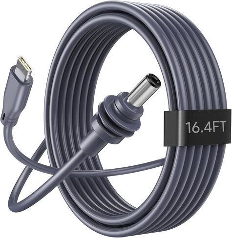 QUIDDITY Starlink Mini Power Cable DC to USB-C Starlink Replacement Cable for Starlink Mini Water-Resistant Compatible with PD Source (16.4FT) in Saudi Arabia